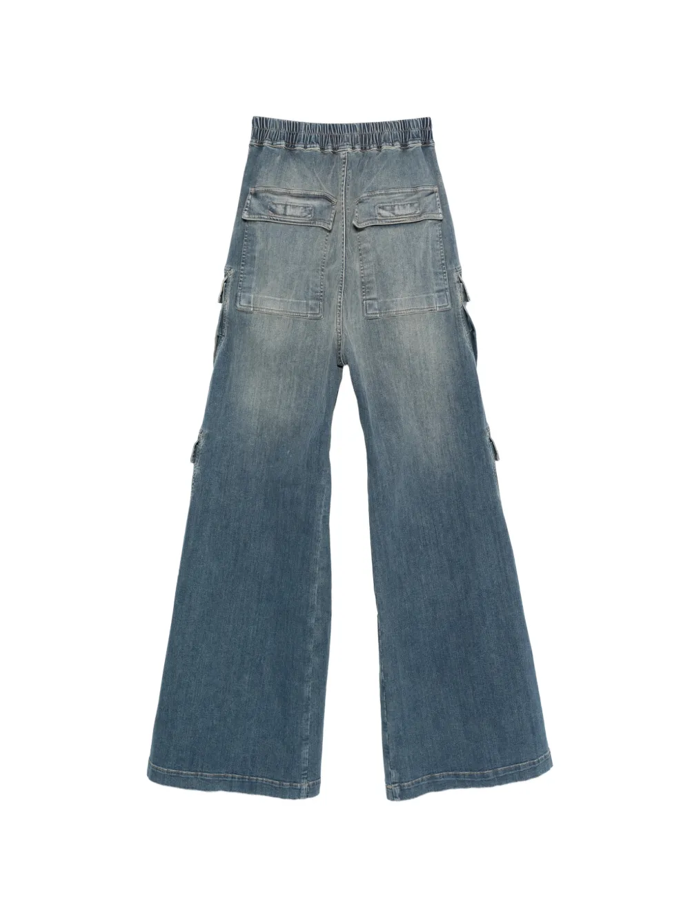 Rick Owens DRKSHDW Jeans met elastische taille Blauw