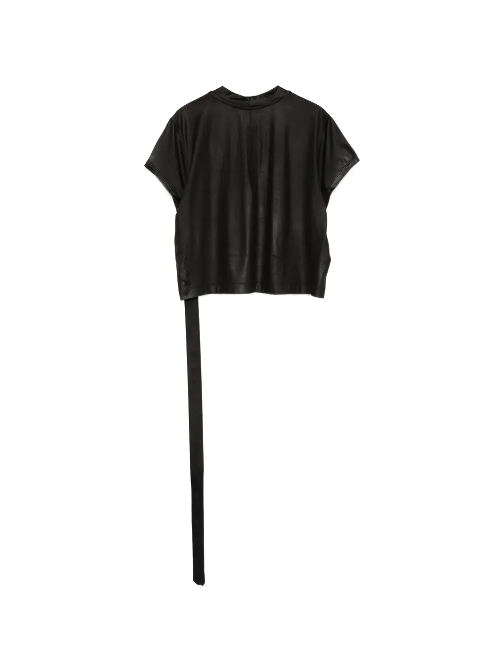 Rick Owens DRKSHDW T-shirt met strikdetail Zwart