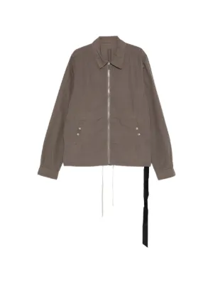 Rick Owens DRKSHDW Jumbo Worker パッチワーク ジャケット | グレー
