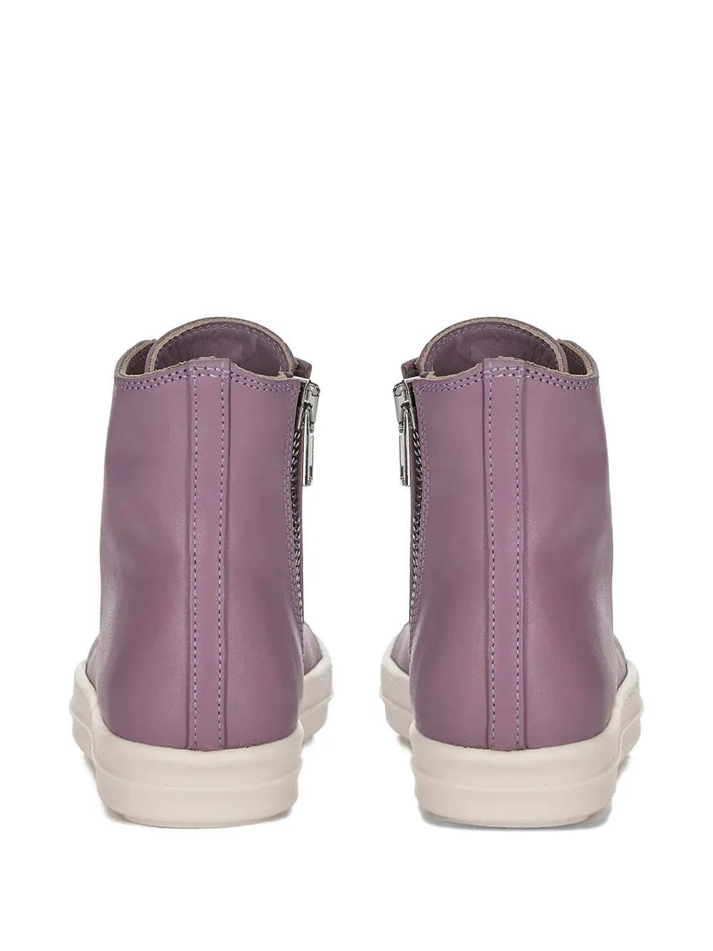 Rick Owens Kids Temple lace-up zipped sneakers Paars