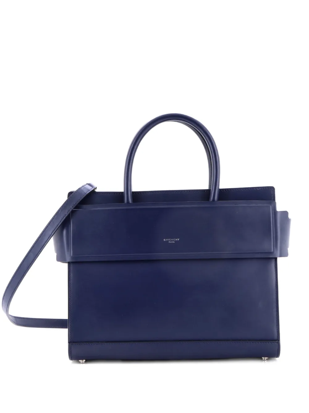 Givenchy Pre-Owned Horizon Satchel Leather Small tote bag - Blu