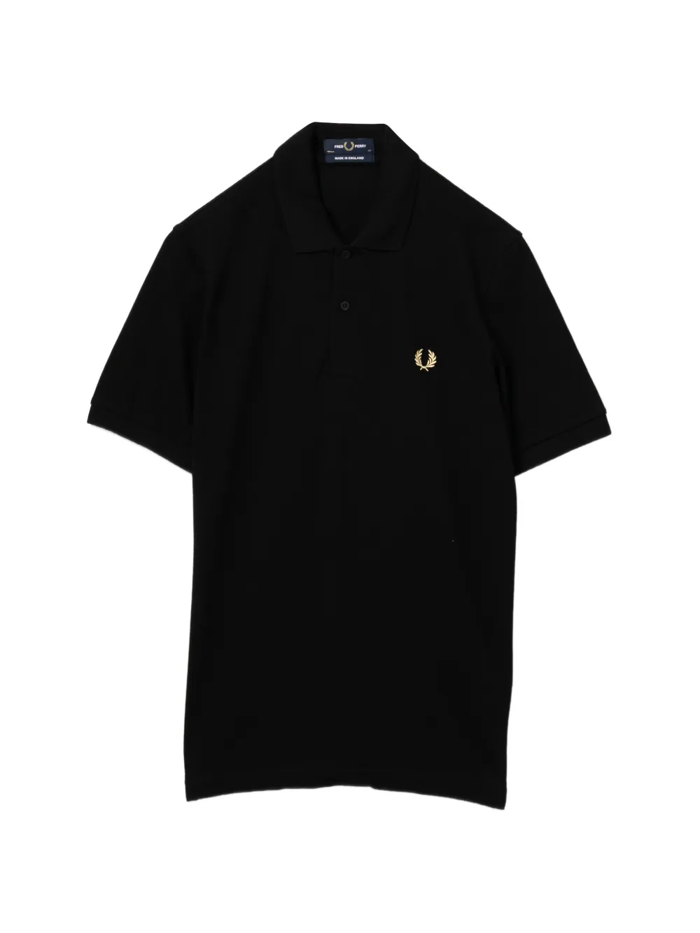 Fred Perry Polo con logo ricamato - Nero