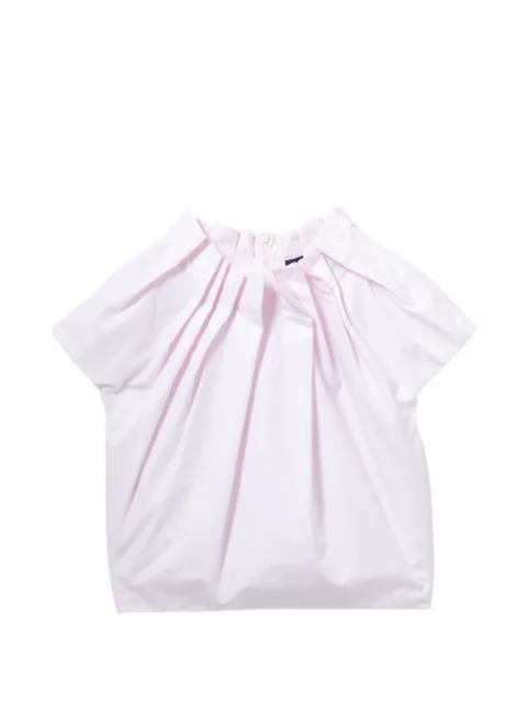Simone Rocha blusa de tulipán fruncida