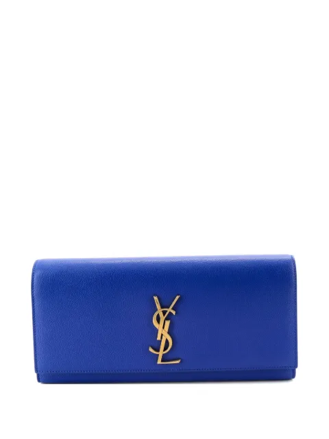 Saint Laurent Pre-Owned bolsa de mano larga de piel con monograma Classic