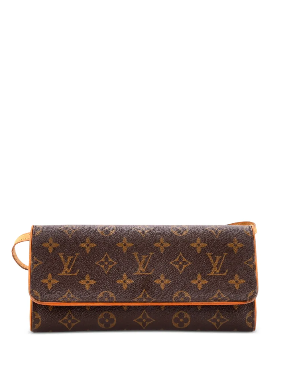 Louis Vuitton Pre-Owned Twin Handbag Monogram Canvas GM crossbody bag - Marrone
