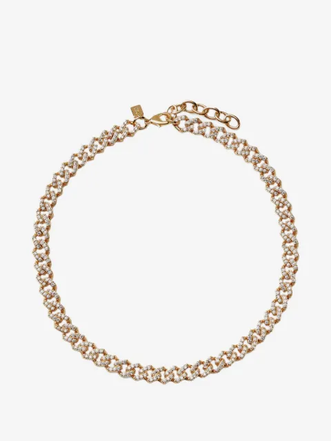 Crystal Haze crystal-embellished necklace