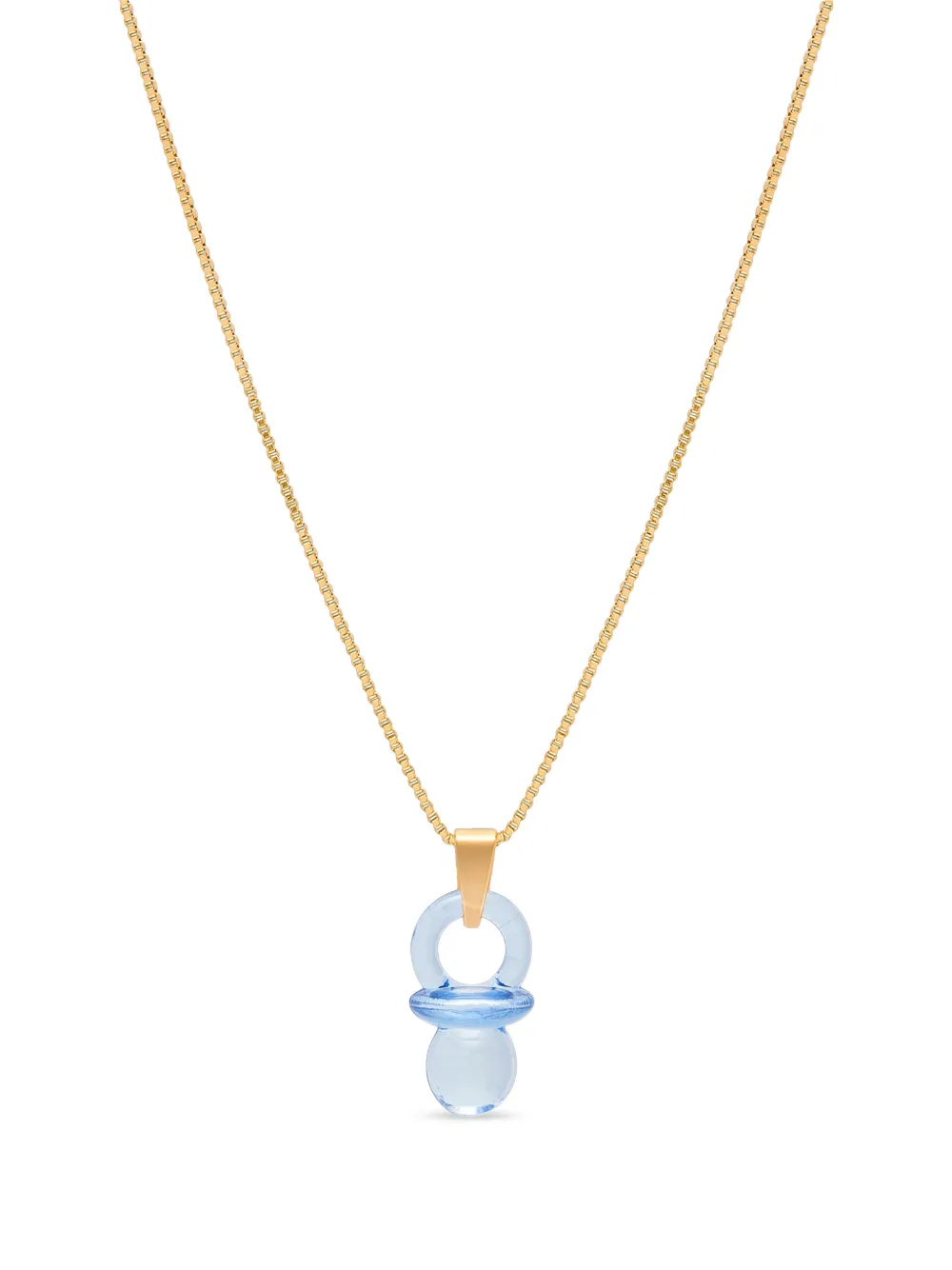 Crystal Haze Collana con pendente Pacifier - Oro