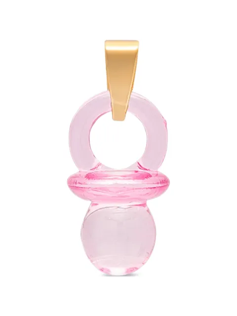 Crystal Haze Pacifier pendant necklace