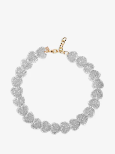 Crystal Haze Jelly Heart necklace