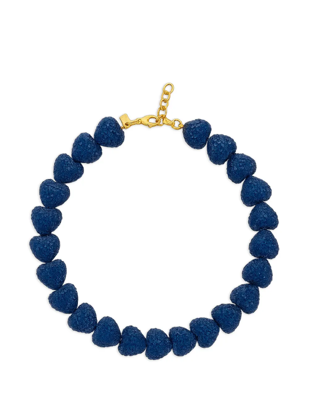 Crystal Haze Collana Jelly Heart - Blu
