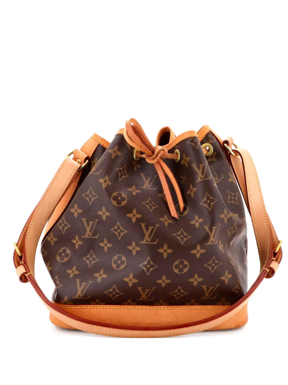 Louis Vuitton Pre-Owned Petit Noe NM Handbag Monogram Canvas bucket bag - Brown