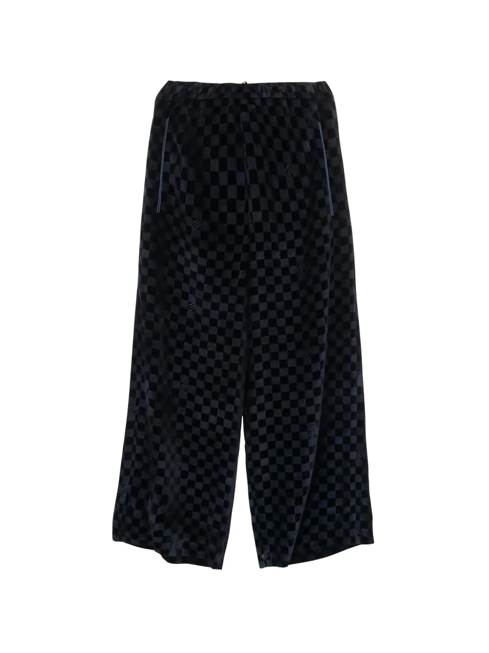 Louis Vuitton Pre-Owned drawstring straight trousers - Nero