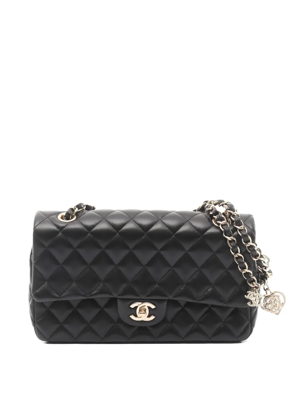 CHANEL Pre-Owned 2014 matelasse chain crossbody bag - Nero