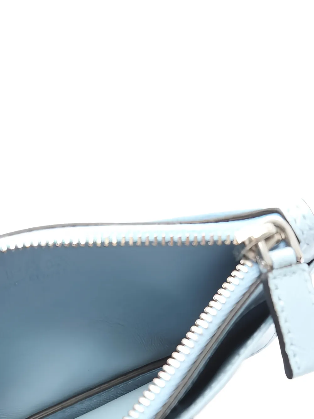  Prada Pre-owned Logo-triangle Coin Purse - Blue 