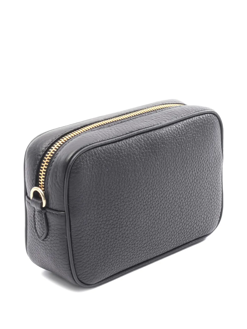2020s Triangle-Logo Leather Shoulder Bag