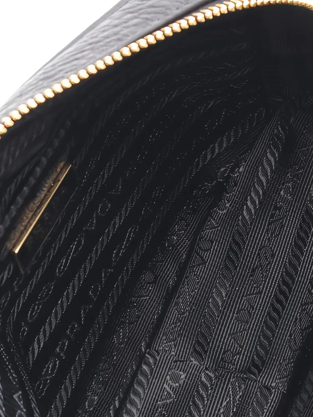 2020s Triangle-Logo Leather Shoulder Bag