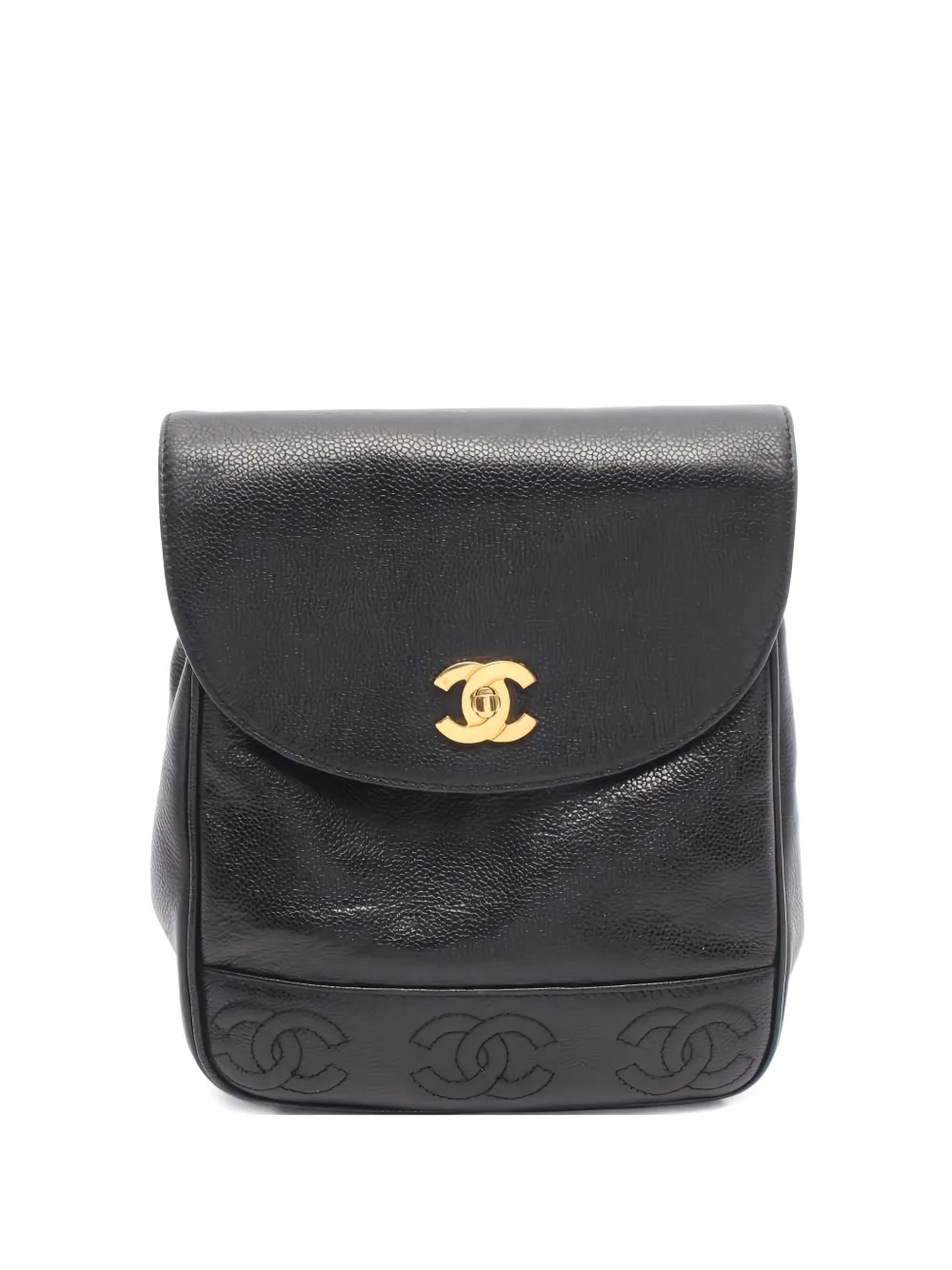 CHANEL Pre-Owned 1994-1996 Coco Mark rucksack - Schwarz