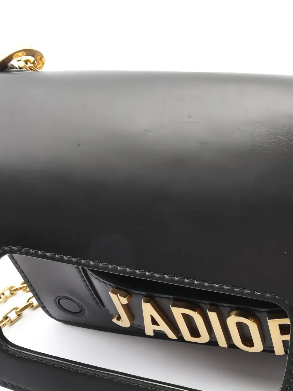 2010 Jadior Chain Leather Shoulder Bag