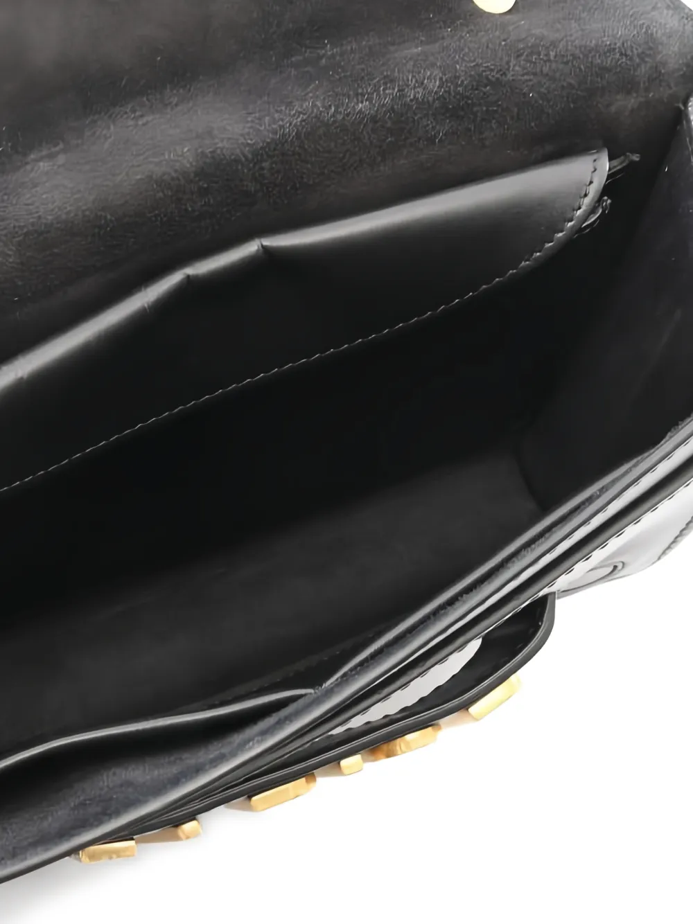2010 Jadior Chain Leather Shoulder Bag