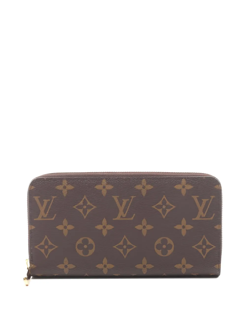 Louis Vuitton Pre-Owned 2021 monogram zip wallet - Marrone