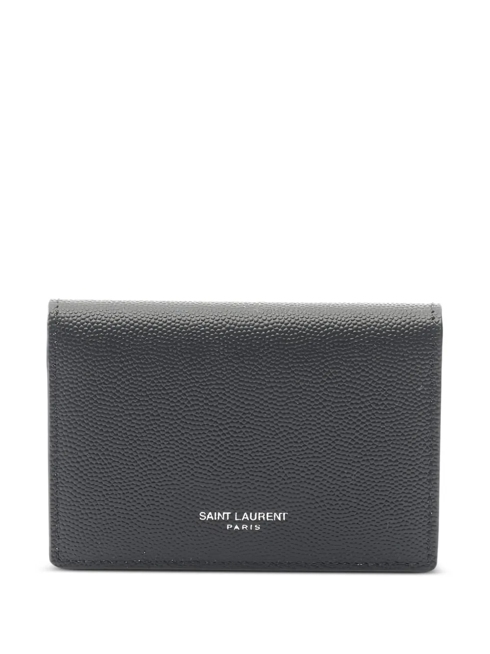 Saint Laurent Pre-Owned 2020s leather card holder - Nero
