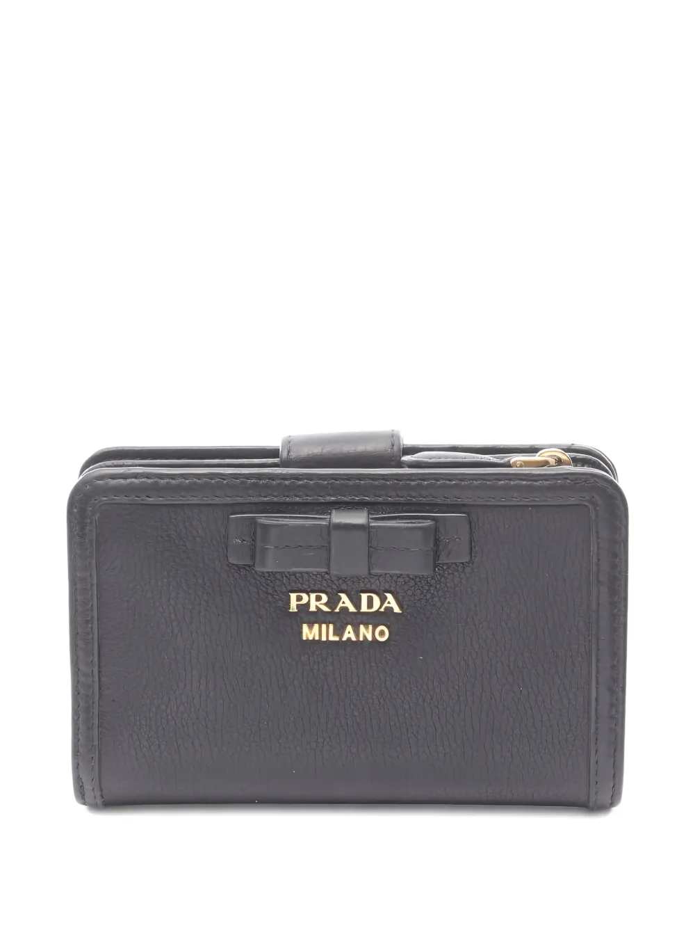 Prada Pre-Owned 2000s Phenix leather bi-fold wallet - Nero
