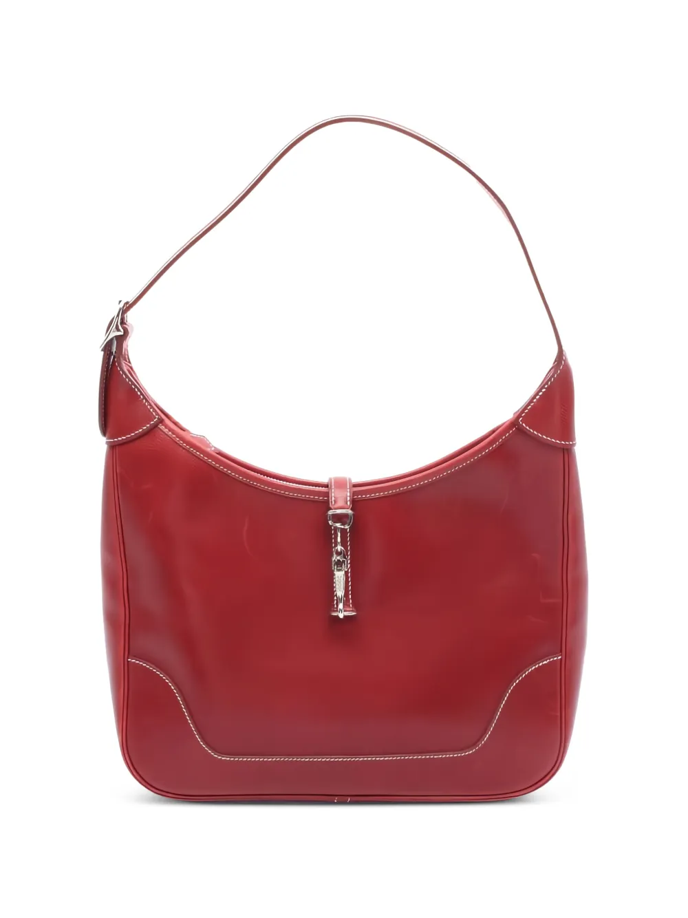 Hermès Pre-Owned 2001 31 Courchevel shoulder bag - Rosso