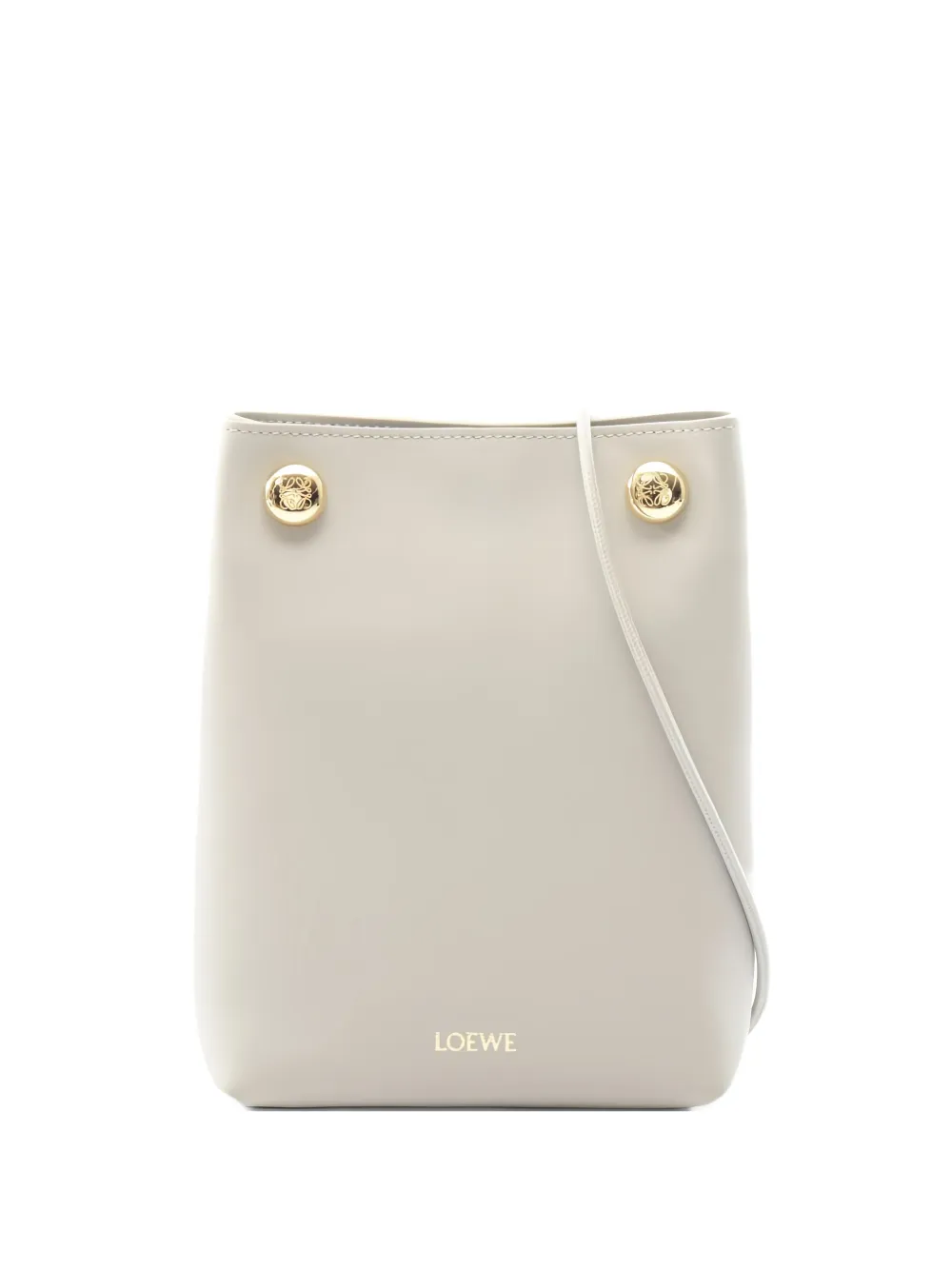 Loewe Pre-Owned 2020 Pebble leather pouch shoulder bag - Toni neutri