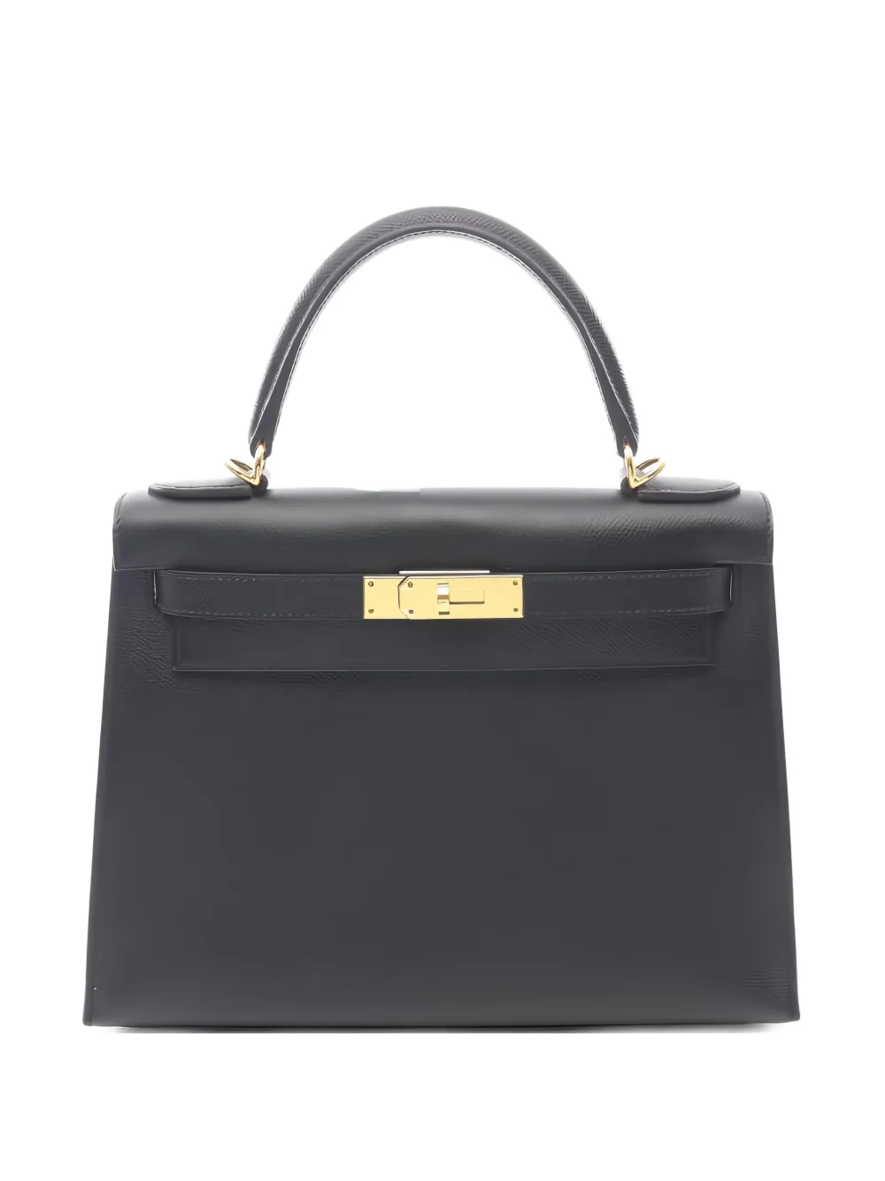 Hermès Pre-Owned 2020 28 Kelly top-handle leather tote bag - Nero