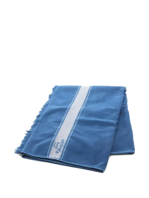 Hermès Pre-Owned 2020s PM Yachting cotton beach towel