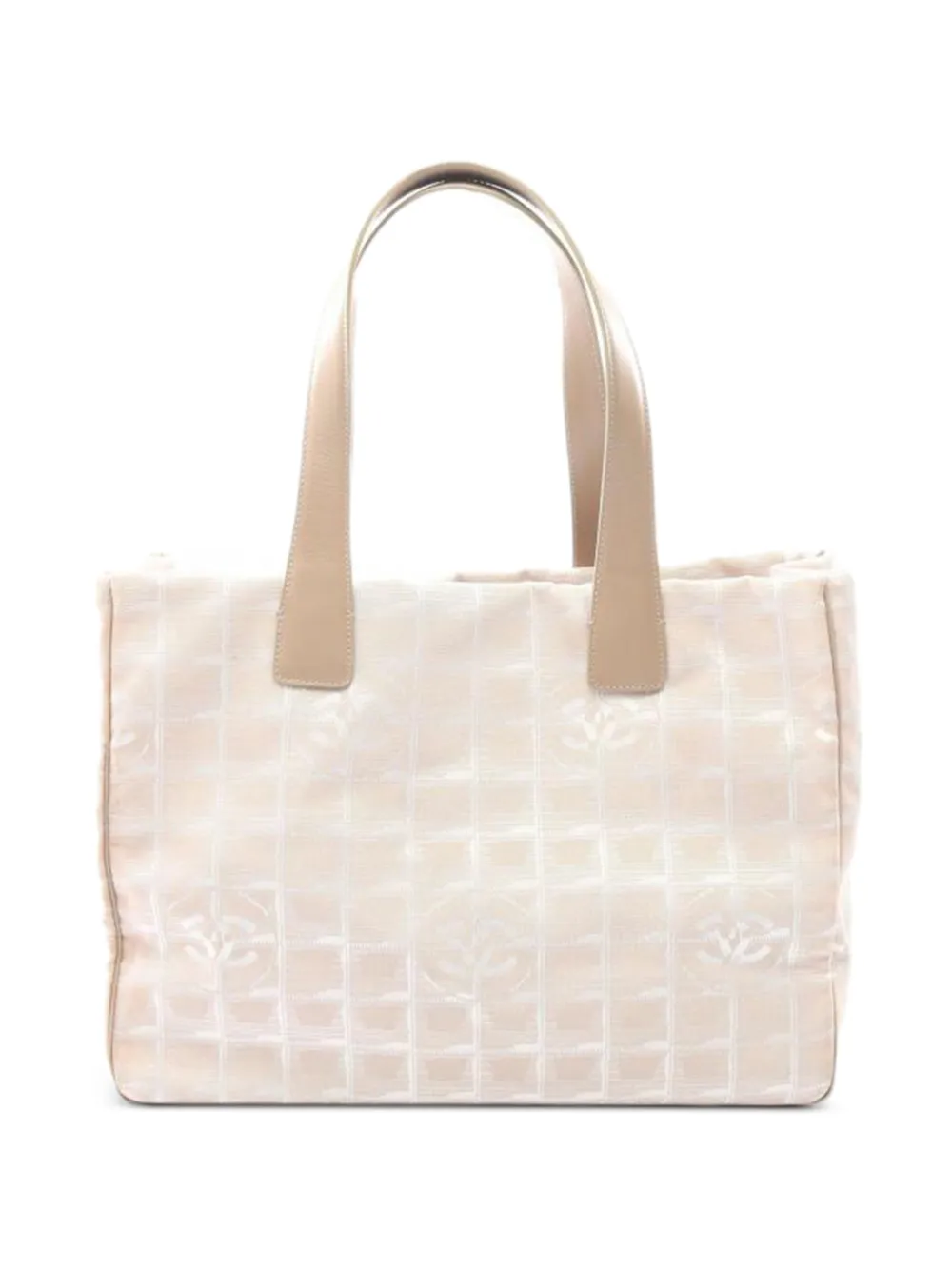 CHANEL Pre-Owned Borsa a spalla New Travel MM 2003-2004 - Toni neutri