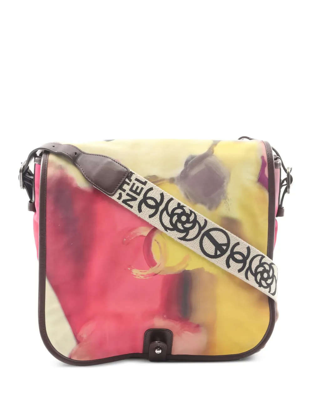 CHANEL Pre-Owned 2014-2015 coco mark shoulder bag - Rosa