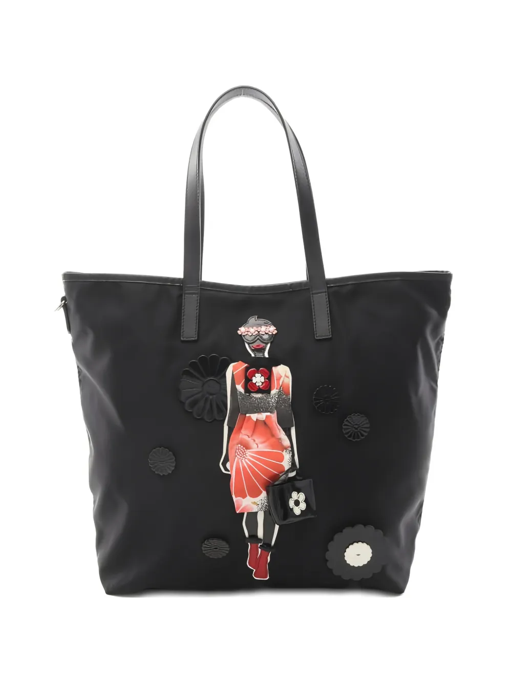 Prada Pre-Owned 2010s Robot tote bag - Nero