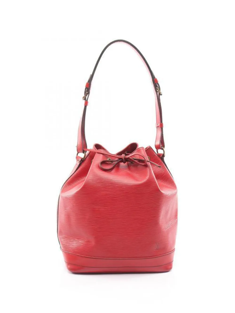 Louis Vuitton Pre-Owned 1990 Noé Épi-Leather bucket bag - Rosso
