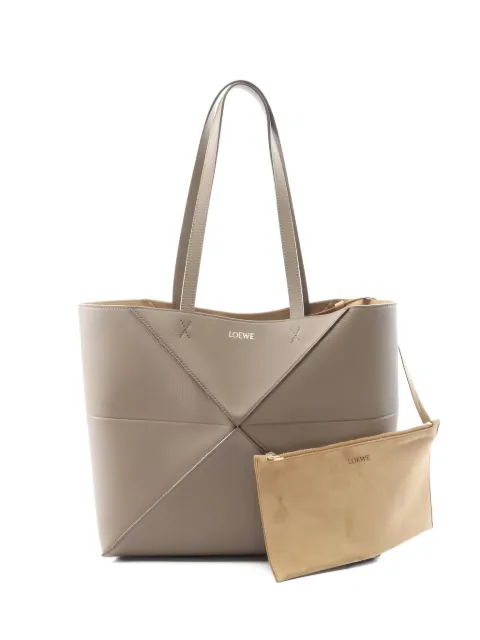 Loewe Pre-Owned 2020s medium Puzzlefold leather tote bag