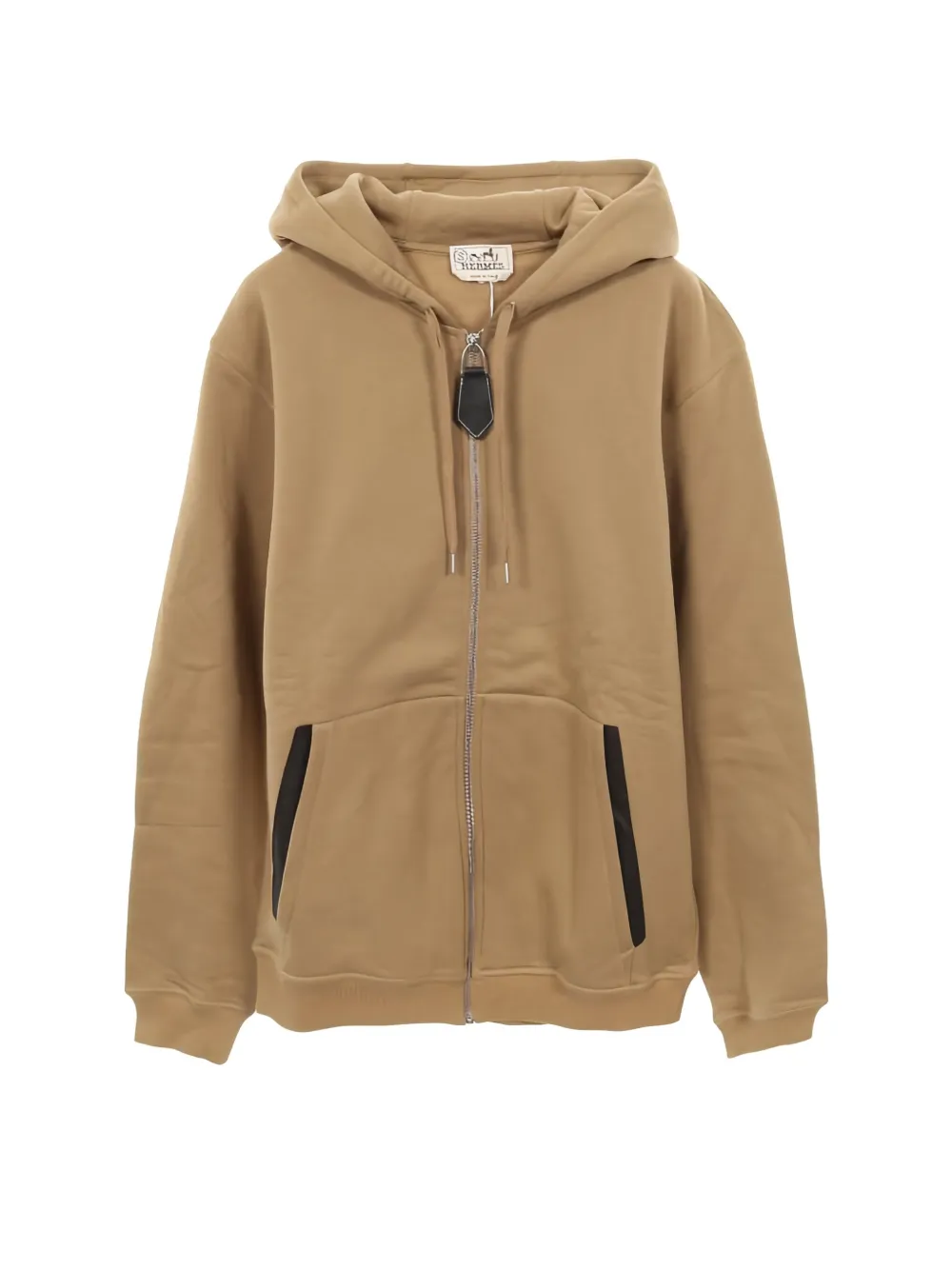 Hermès Pre-Owned 2010s zip-up hoodie - Toni neutri