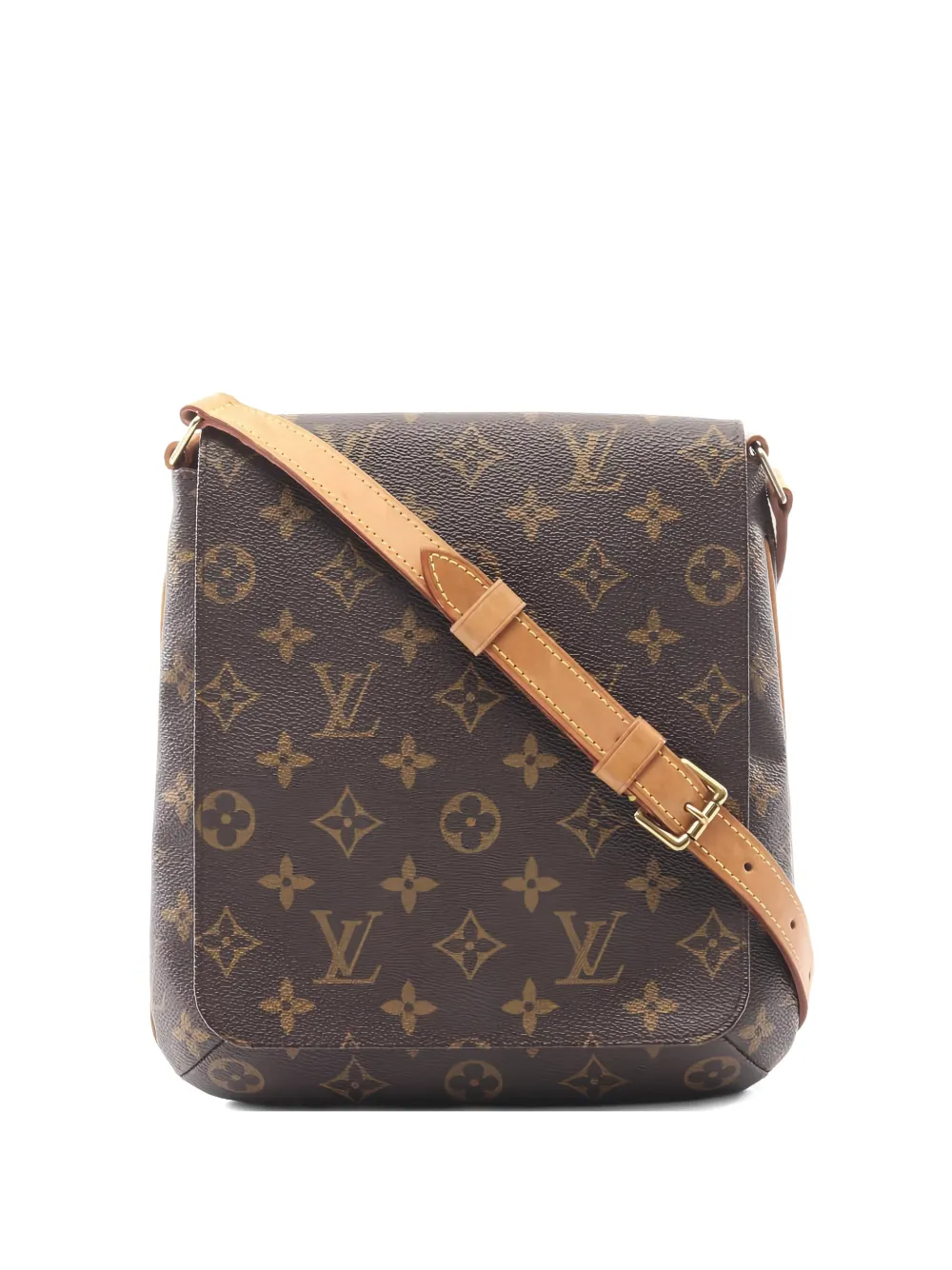 Louis Vuitton Pre-Owned 2000 logo-pattern shoulder bag - Marrone