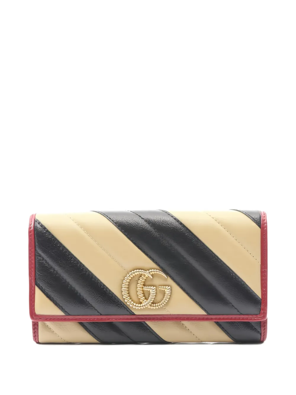 Gucci Pre-Owned GG Marmont bi-fold leather wallet - Toni neutri