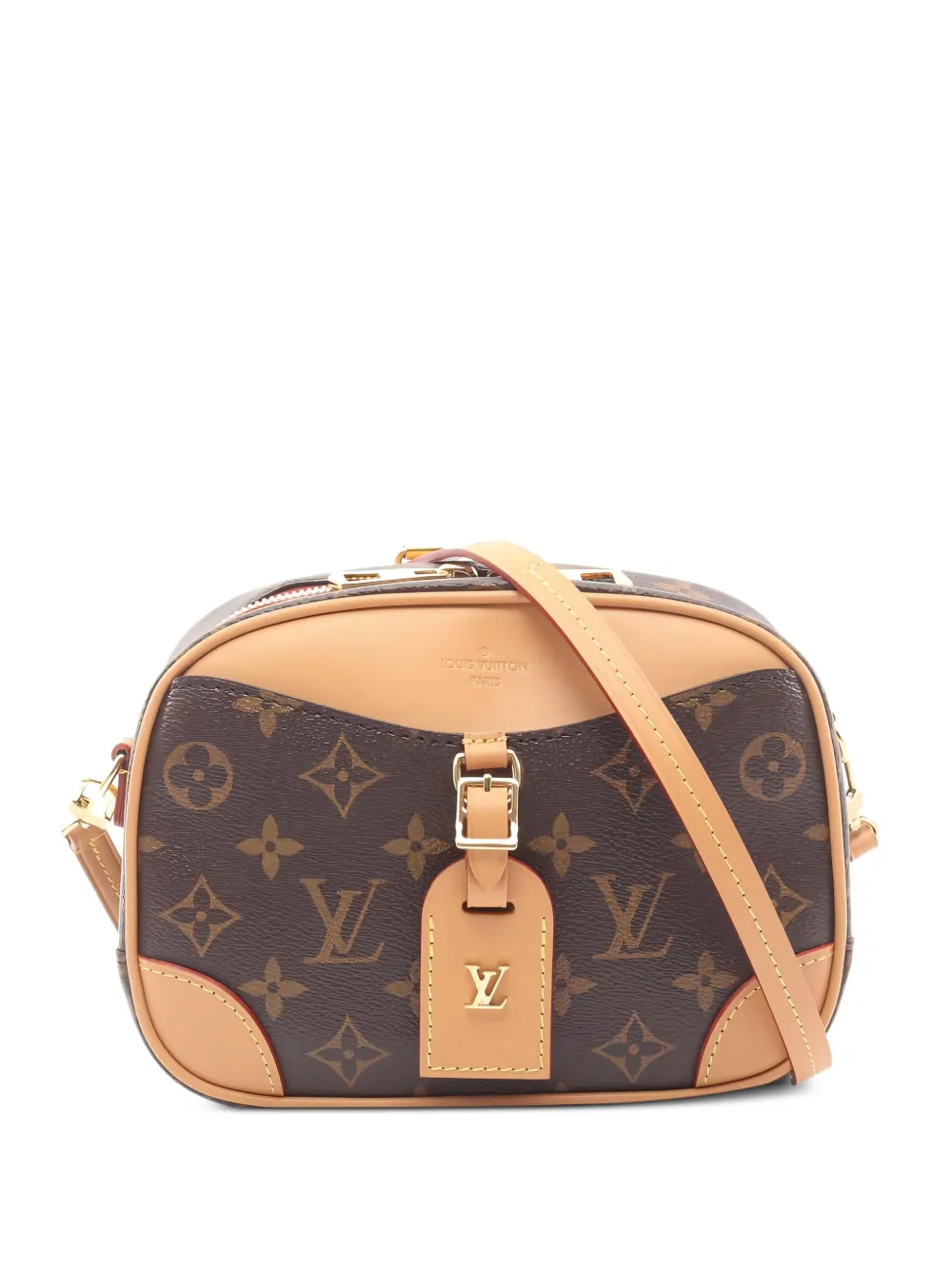 Louis Vuitton Pre-Owned 2021s mini Deauville Monogram cross body bag - Marrone