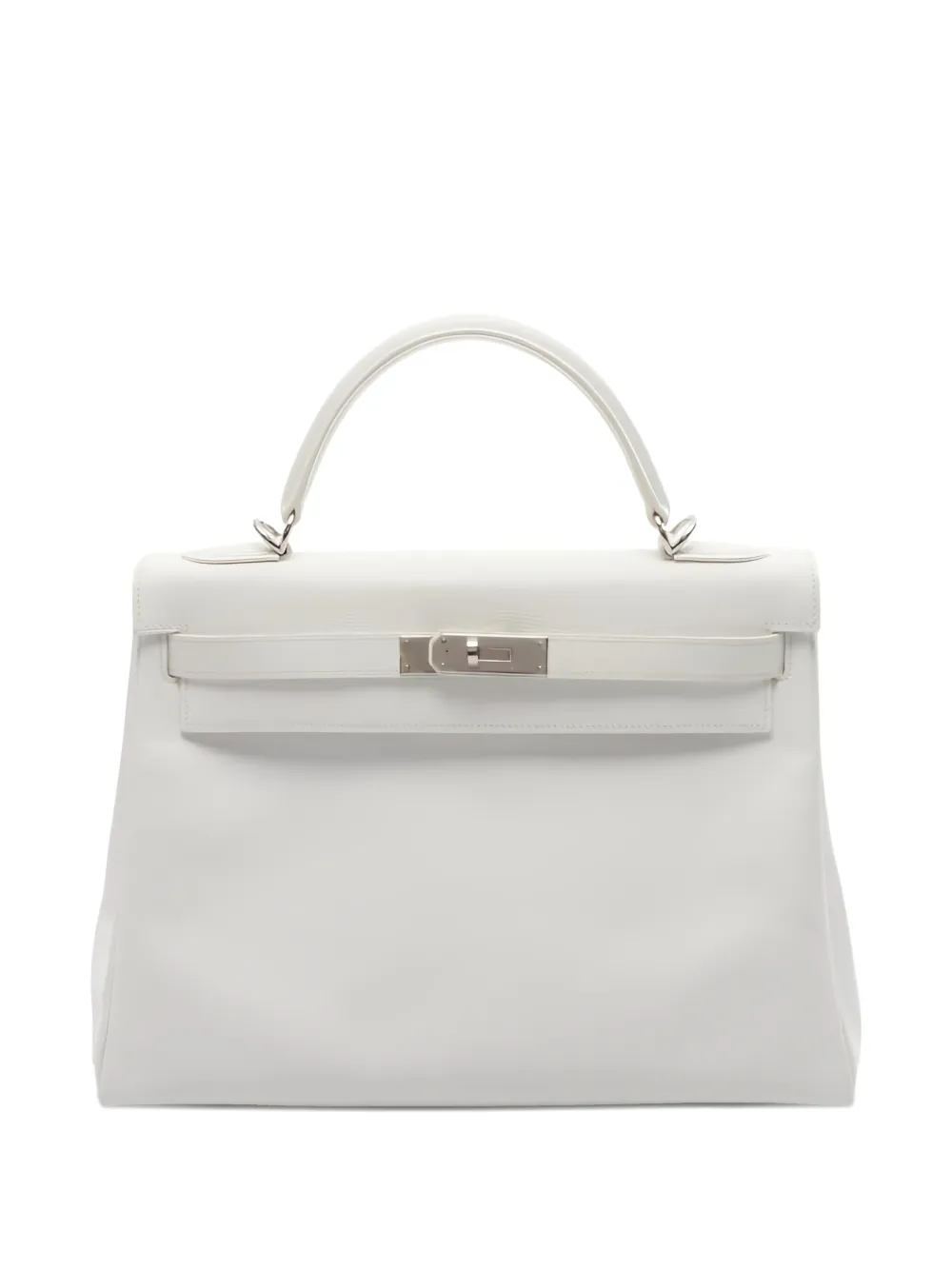 Hermès Pre-Owned 2004 inner-stitch handbag - Bianco