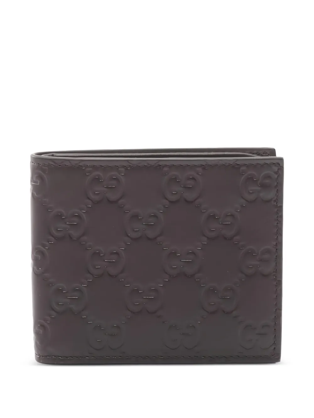 Gucci Pre-Owned 2010s Guccissima leather wallet - Marrone