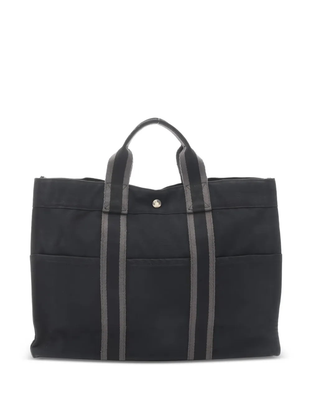 Hermès Pre-Owned 2000s MM Fool Toe top-handle tote bag - Nero