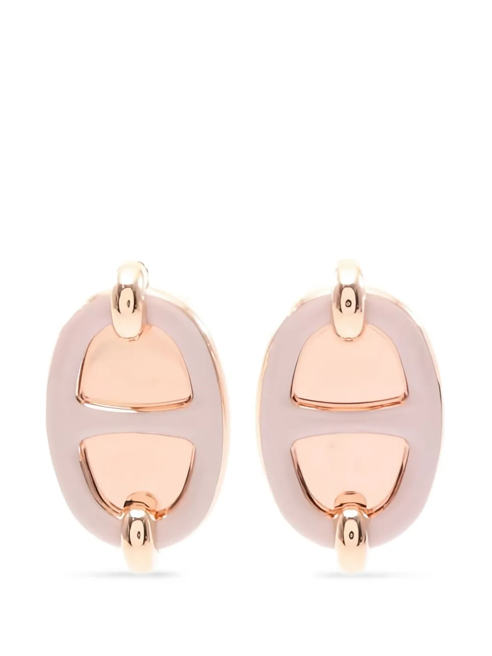 Hermès Pre-Owned 2010s Mailon mini earrings - Rosa