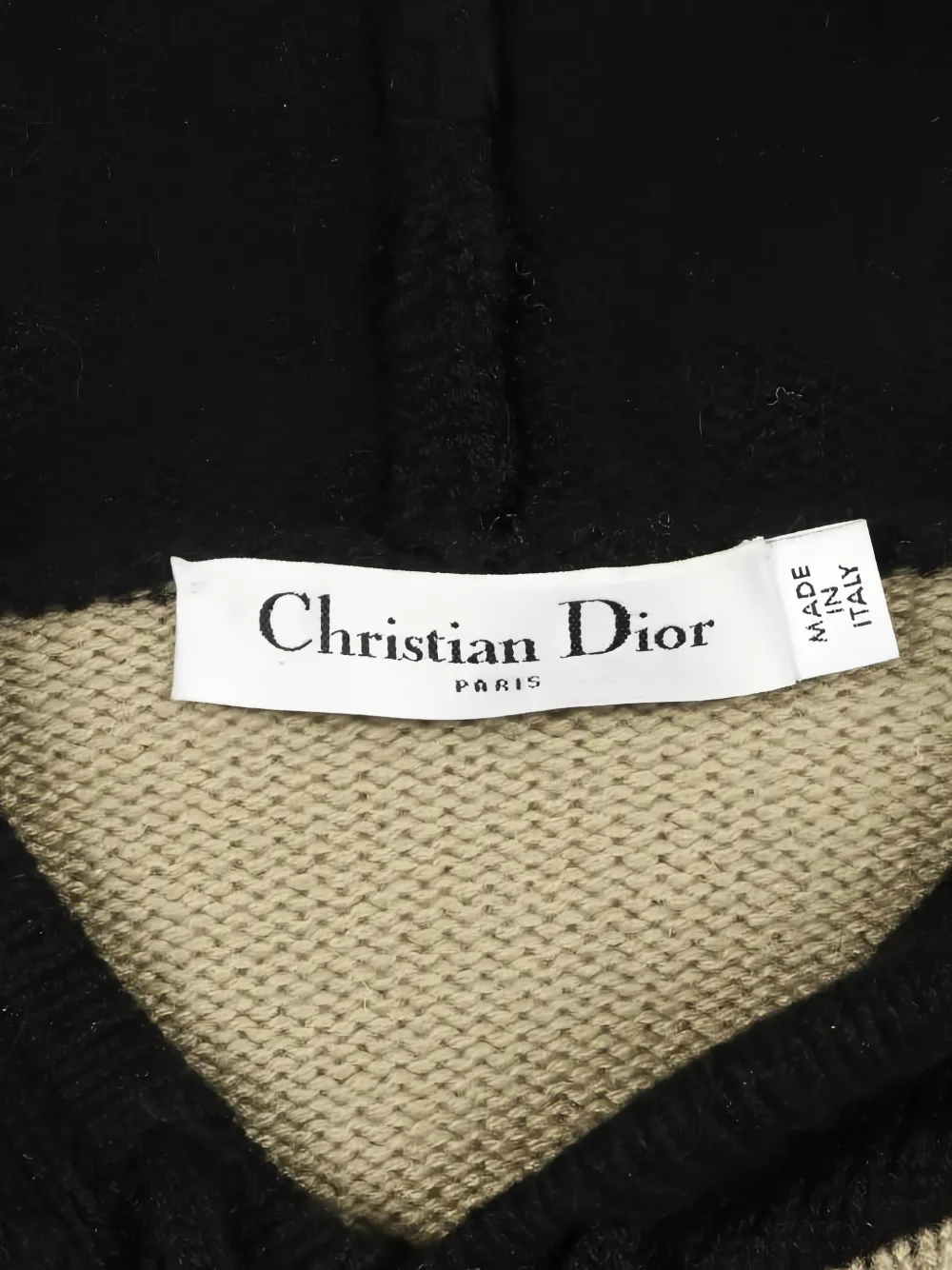  Christian Dior Pre-owned 2010 Logo Hoodie Top - Neutrals 