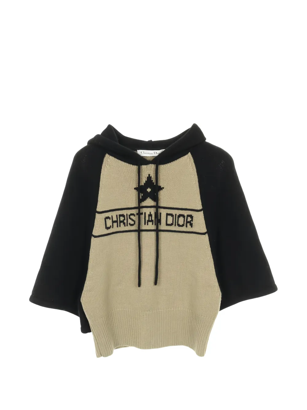 Christian Dior Pre-Owned 2010 logo hoodie top - Toni neutri