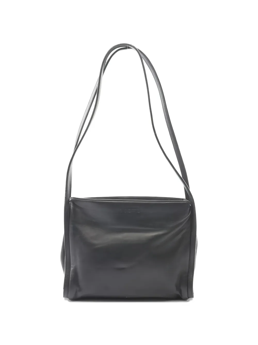 Loewe Pre-Owned 2000s leather shoulder bag - Nero