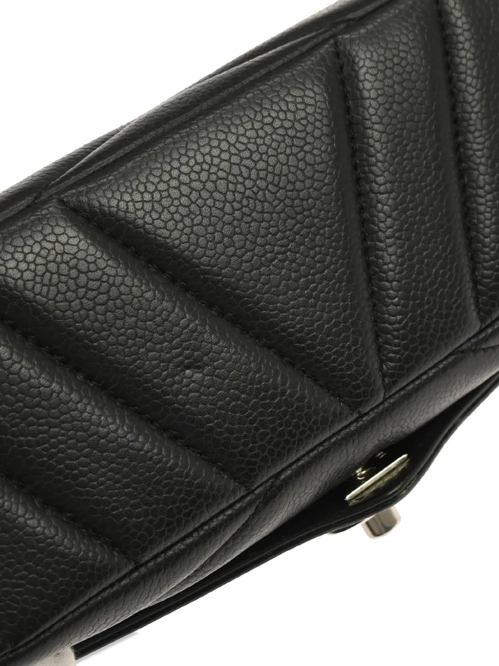 2016 Chevron Flap Shoulder Bag