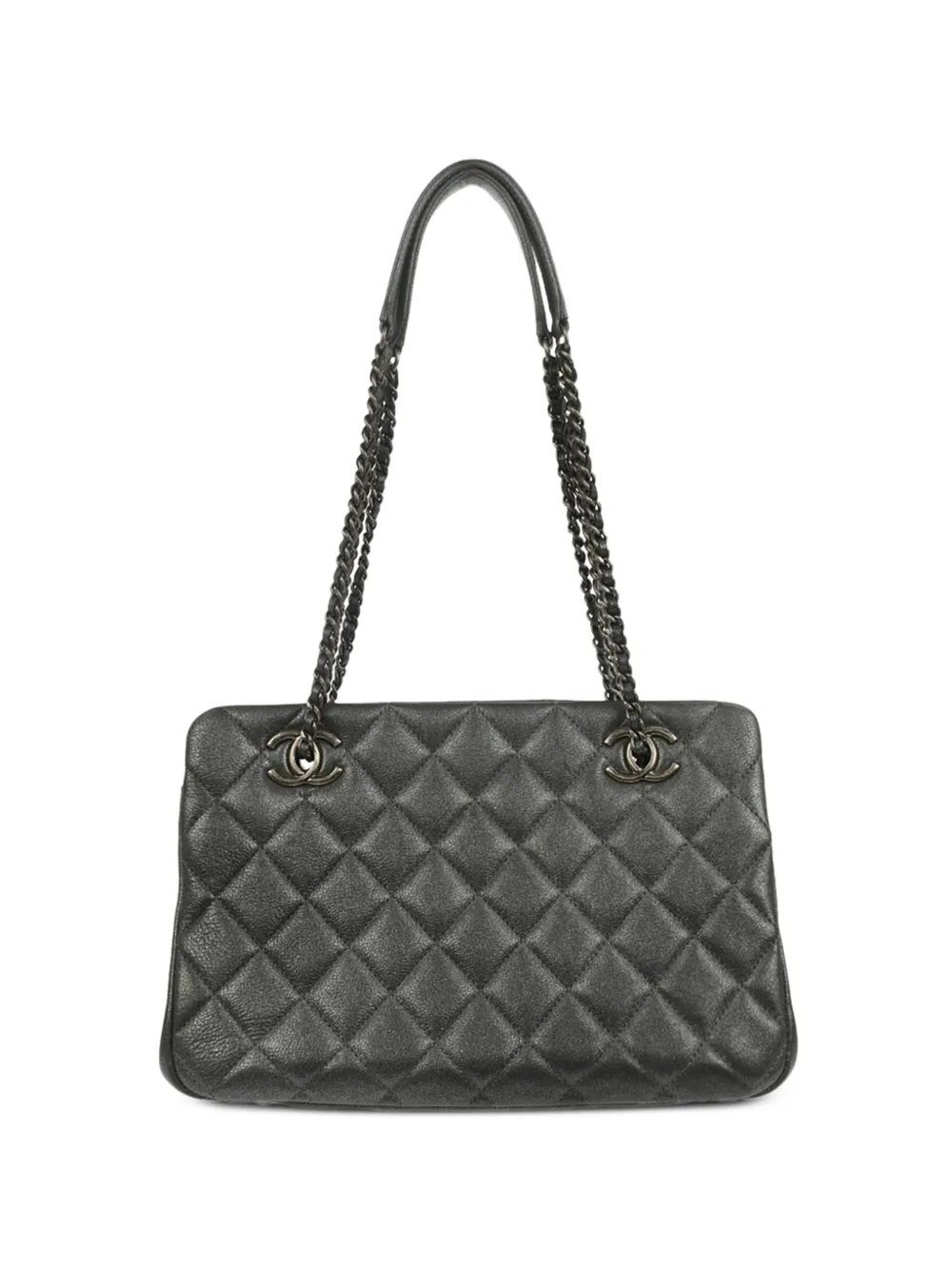 CHANEL Pre-Owned Borsa a spalla CC 2015 - Grigio