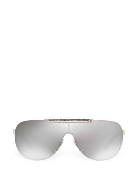 Versace Eyewear pilot-frame semi-rimless sunglasses