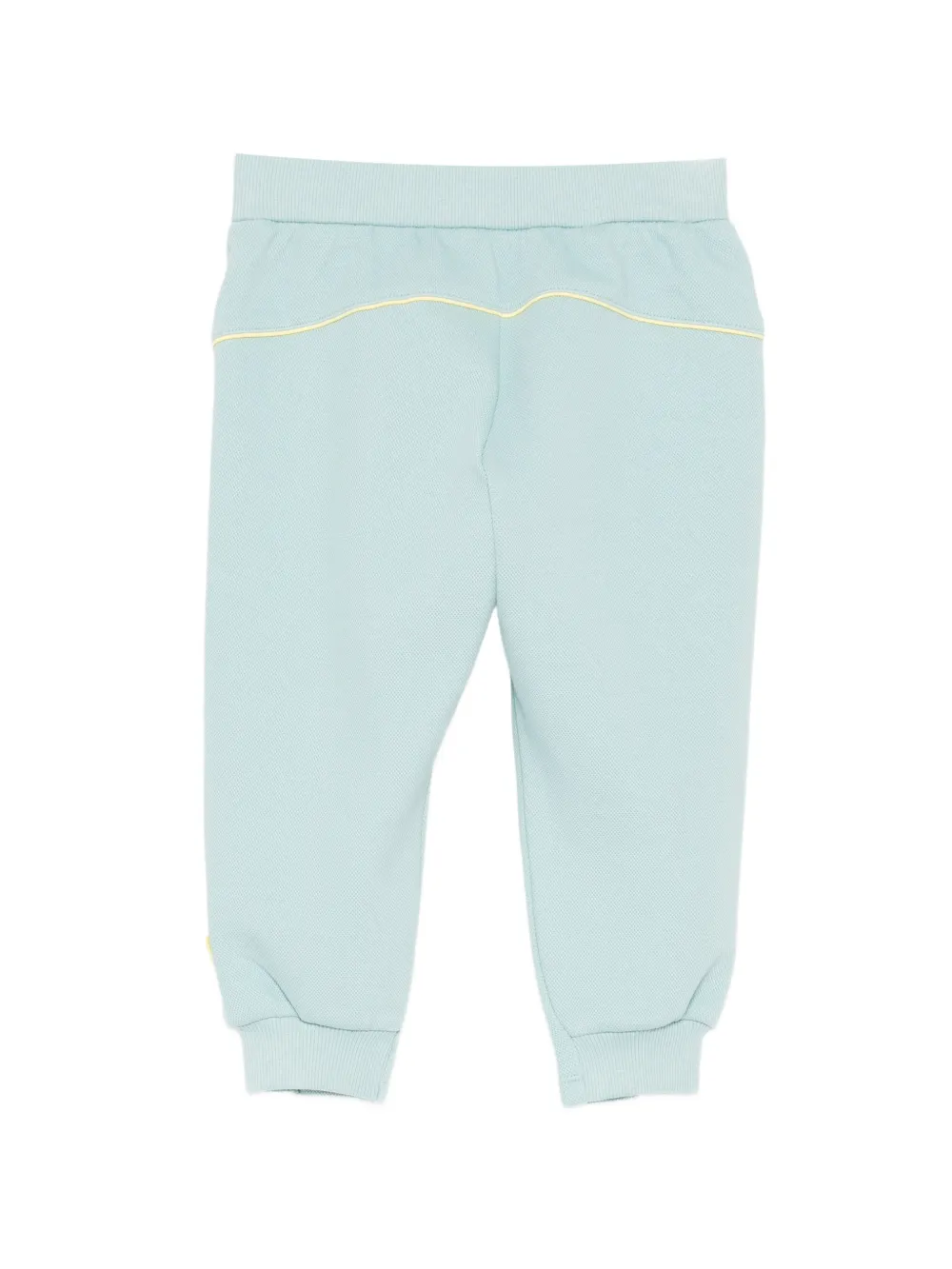 Emporio Armani Kids Trainingsbroek met logo-reliëf Blauw